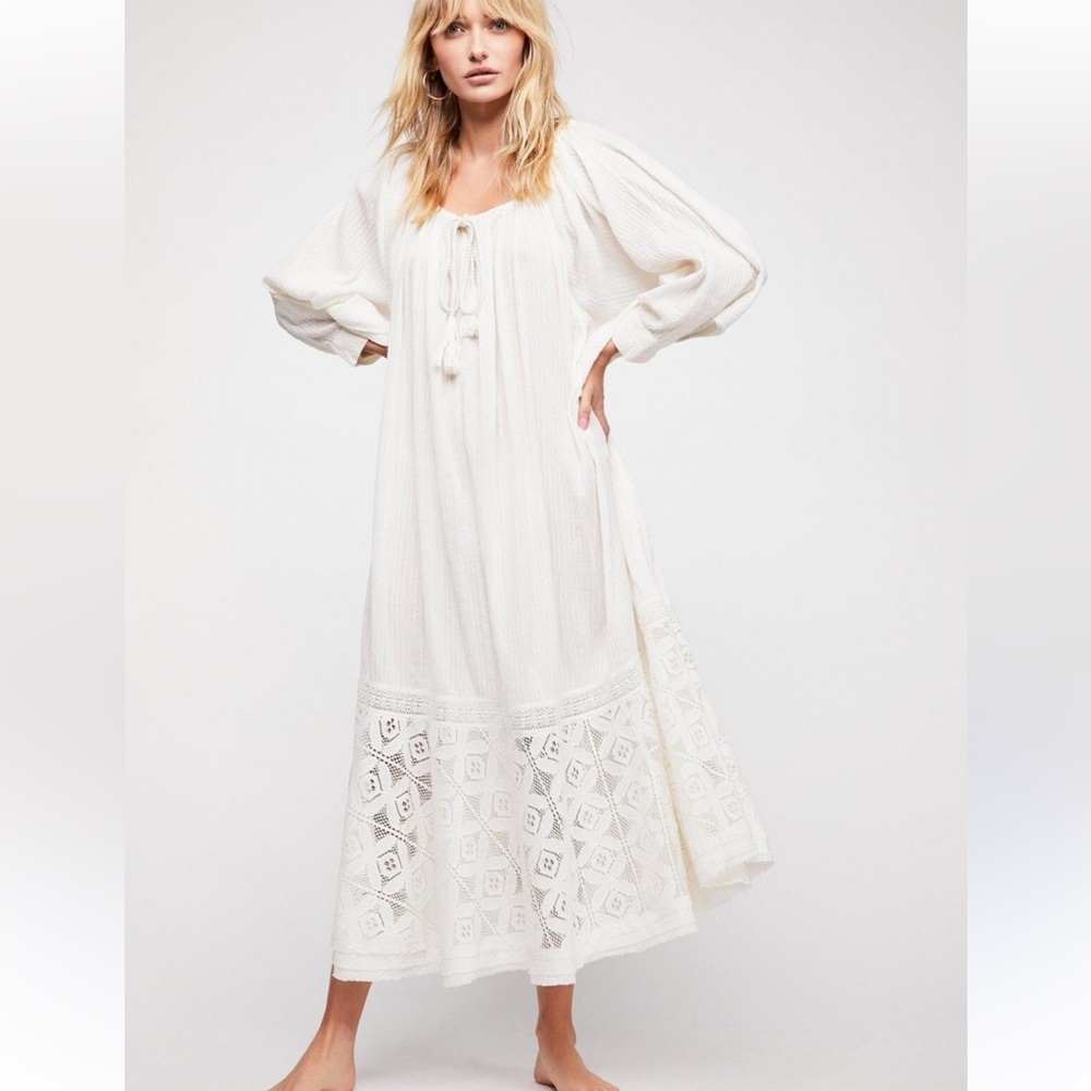 FREE PEOPLE | Camilla crochet maxi dress - Picture 2 of 15